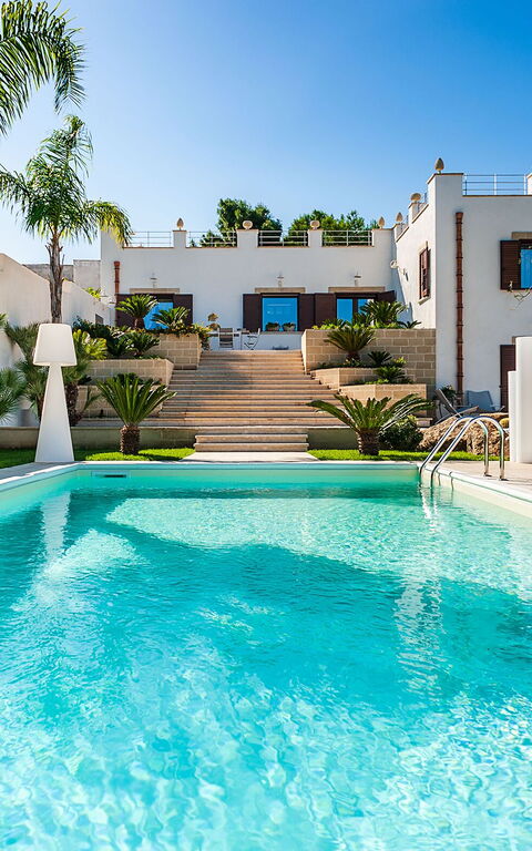 Villa Pigna Bianca: basseng, Utendørs