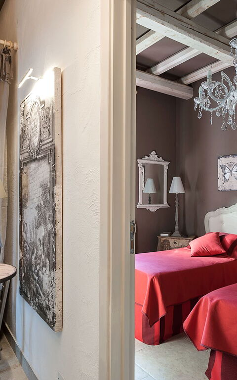 Villa Pigna Bianca: soverom