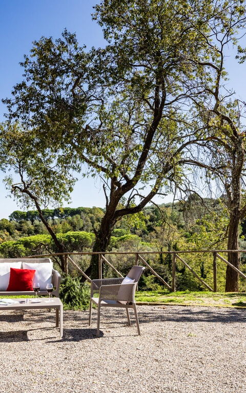 Villa Bonriposo: Hage, Utendørs