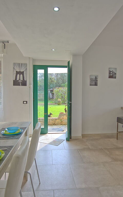 Casa Al Bosco: Kjøkken, Lunsjrom