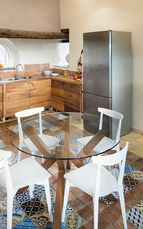 Villa Torre Etnea: Kjøkken