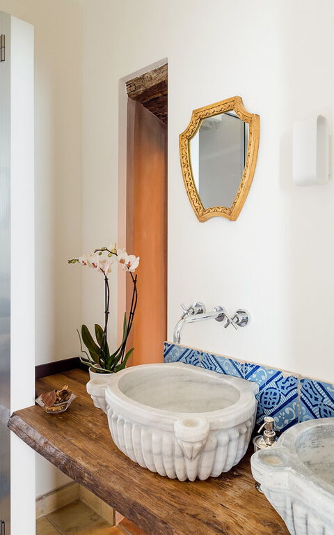 Villa Torre Etnea: Baderom