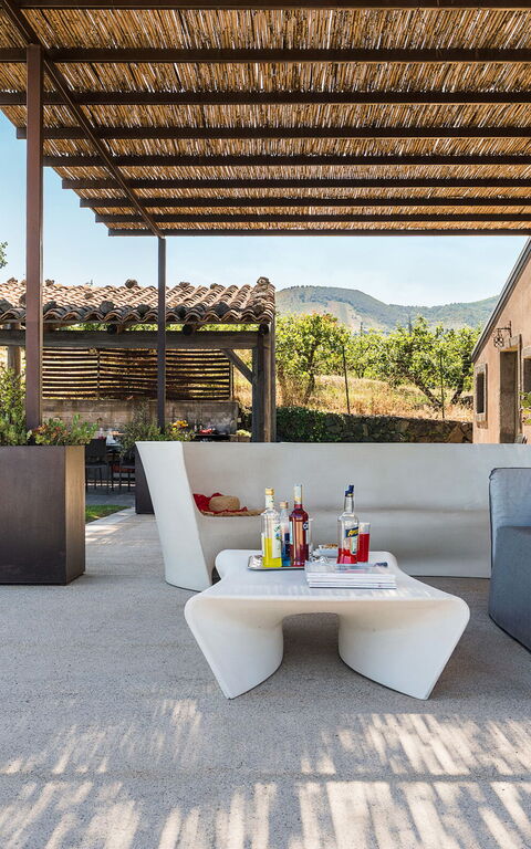 Villa Torre Etnea: Balkong / terrasse / uteplass, Eksteriør, Utendørs