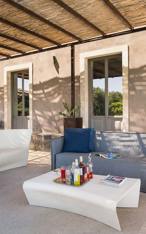 Villa Torre Etnea: Balkong / terrasse / uteplass, Eksteriør, Utendørs