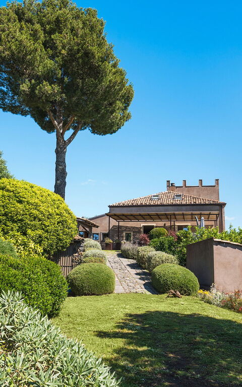 Villa Torre Etnea: Eksteriør, Hage, Utendørs