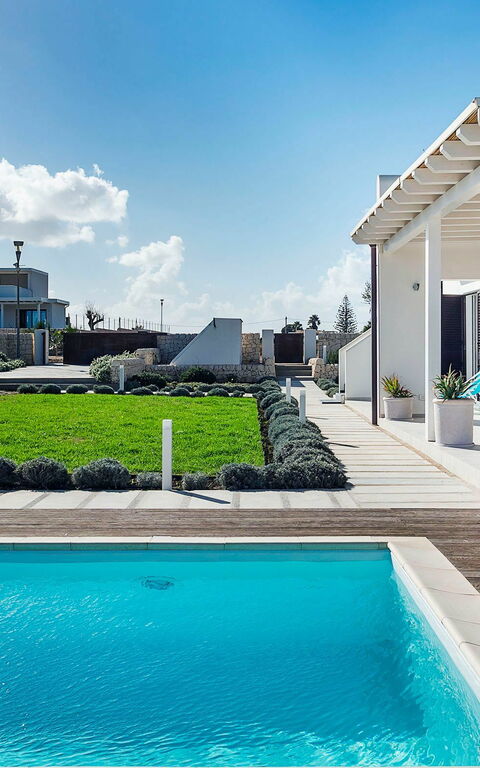 Villa San Lorenzo Rosmarino: basseng