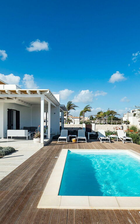 Villa San Lorenzo Rosmarino: basseng