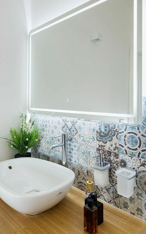 Villa San Lorenzo Rosmarino: Baderom