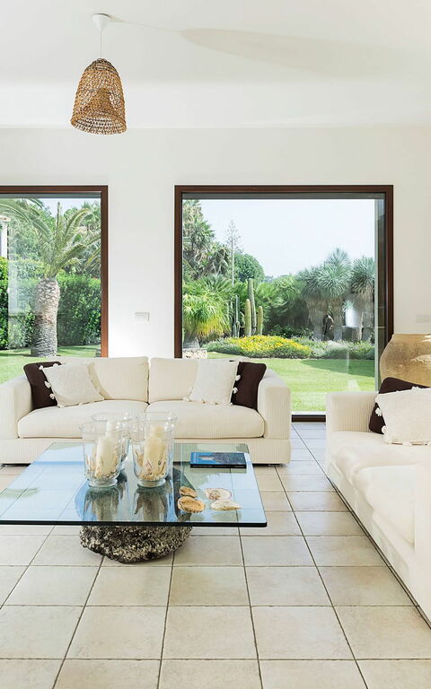 Villa La Plage: Stue