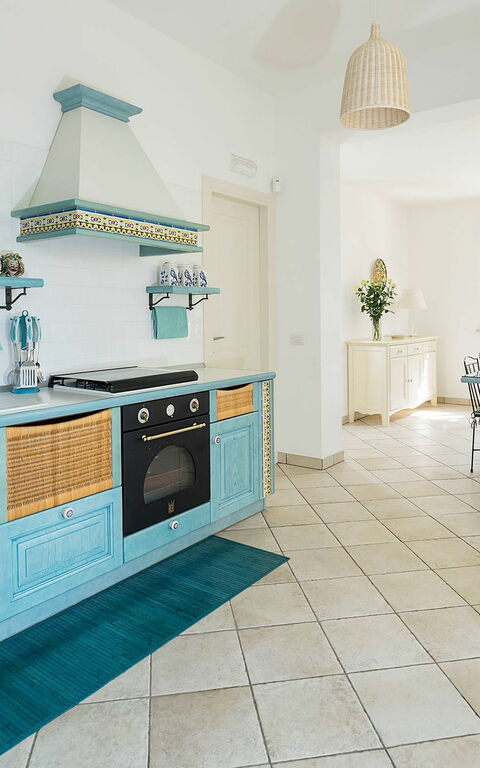 Villa La Plage: Kjøkken, Lunsjrom