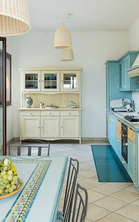 Villa La Plage: Kjøkken, Lunsjrom