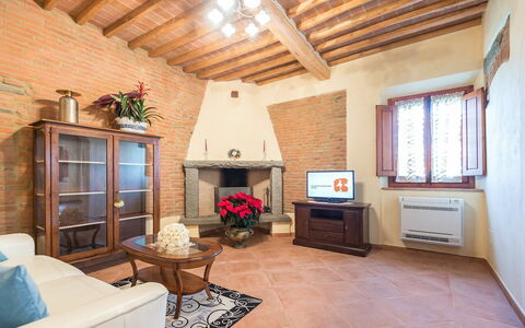 Feriebolig Turchese: Kjøkken, Lunsjrom, Stue