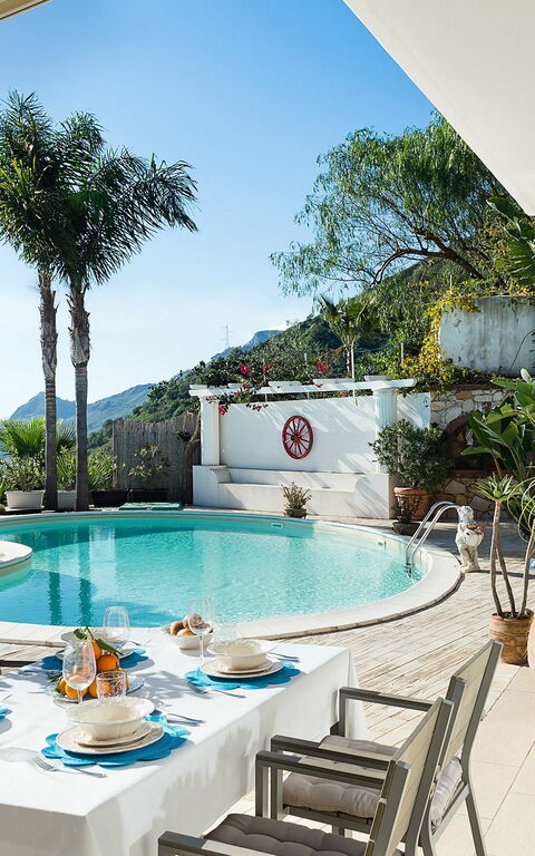 Villa Luce: Balkong / terrasse / uteplass, Utendørs