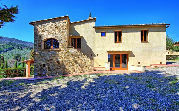 Villa Panizzi: Eksteriør