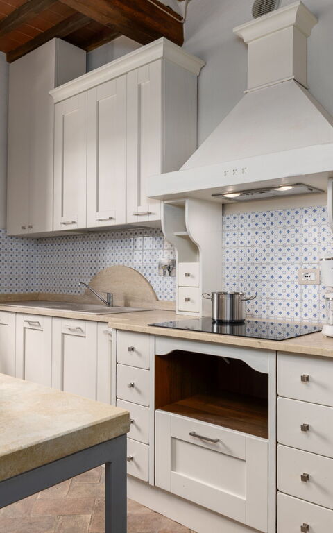 Villa Il Caggio: Kjøkken