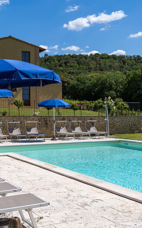 Villa Il Caggio: basseng, Eksteriør, Utendørs