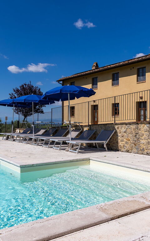 Villa Il Caggio: basseng, Eksteriør, Utendørs
