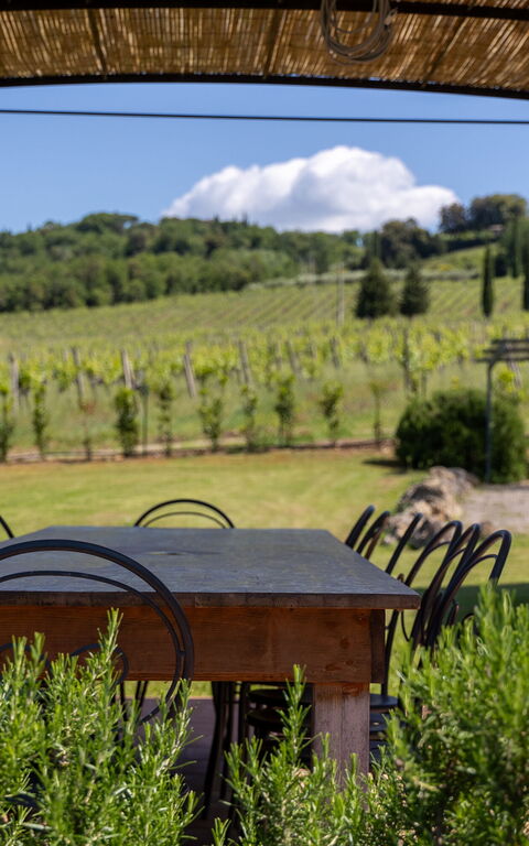 Villa Il Caggio: Balkong / terrasse / uteplass, Eksteriør, Utendørs, Visningar