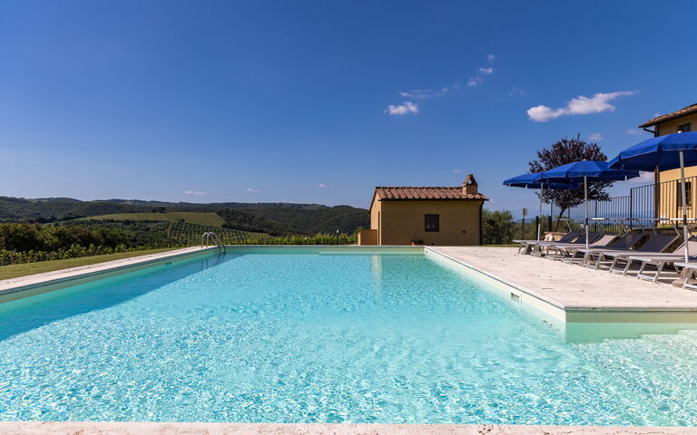 Villa Il Caggio: basseng, Eksteriør, Utendørs, Visningar