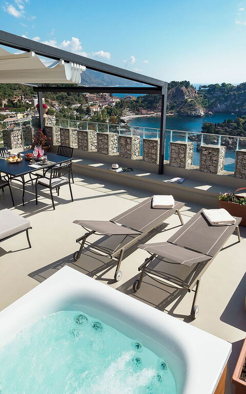 Torre Isola Bella: Balkong / terrasse / uteplass