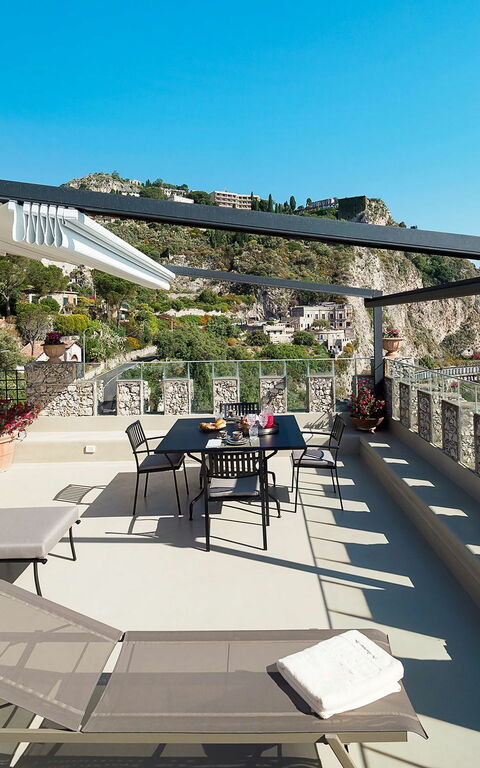 Torre Isola Bella: Balkong / terrasse / uteplass