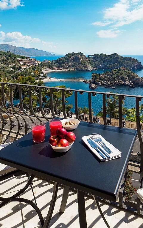 Torre Isola Bella: Balkong / terrasse / uteplass, Visningar