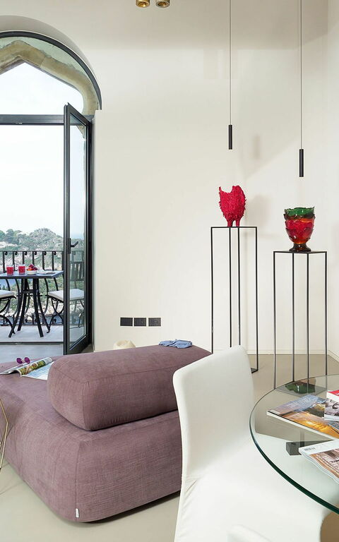 Torre Isola Bella: Lunsjrom, Stue