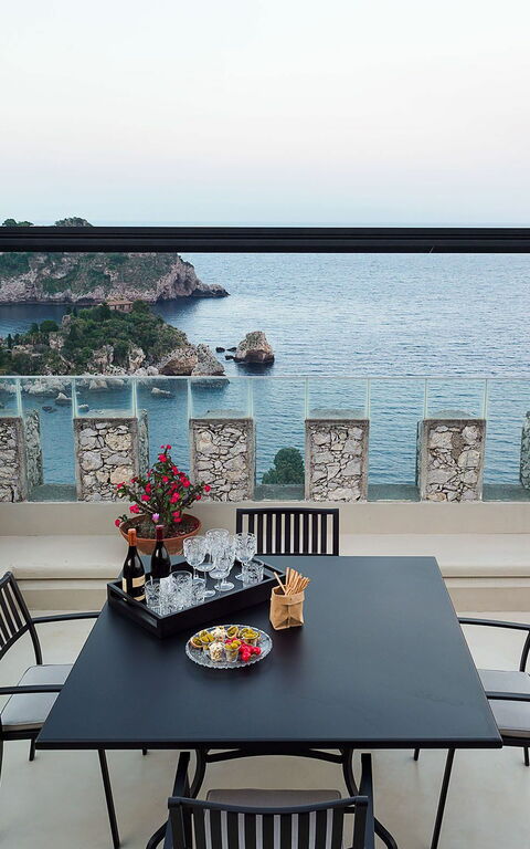 Torre Isola Bella: Balkong / terrasse / uteplass