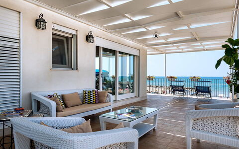 Feriebolig Onda: Balkong / terrasse / uteplass, Utendørs