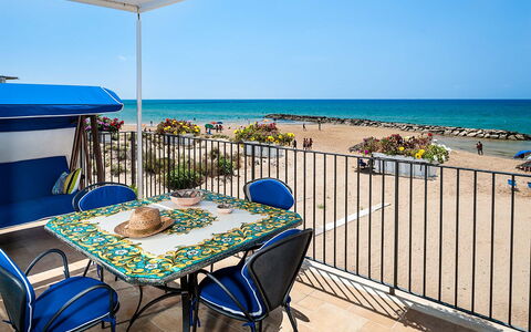 Feriebolig Onda: Balkong / terrasse / uteplass, Utendørs