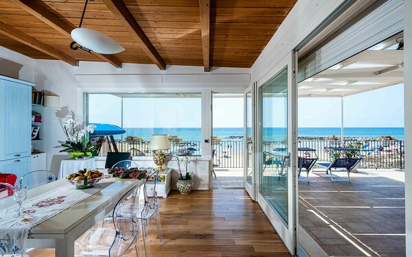 Feriebolig Onda: Kjøkken, Lunsjrom, Stue