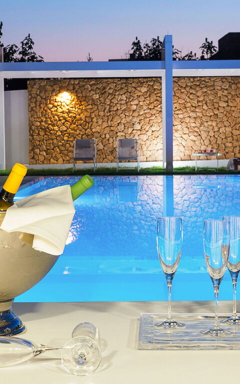 Villa Pietra Del Sole: basseng, Eksteriør, Utendørs