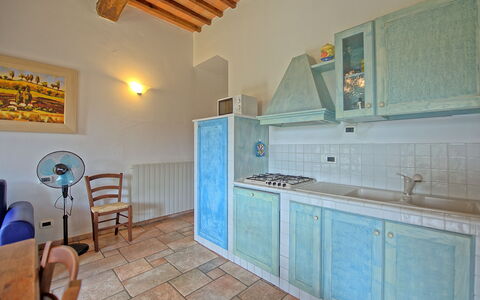 Feriebolig Mulignone 10: Kjøkken, Lunsjrom, Stue