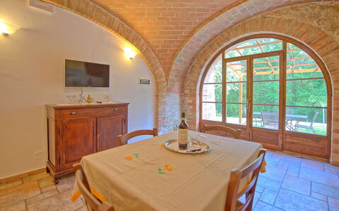 Feriebolig Mulignone 6: Lunsjrom, Stue