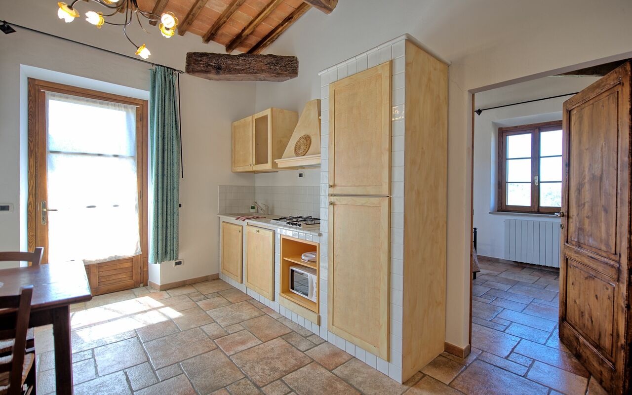 Feriebolig Mulignone 14: Kjøkken, Lunsjrom, Stue