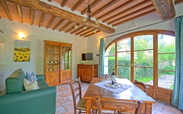 Feriebolig Mulignone 2: Kjøkken, Lunsjrom, Stue