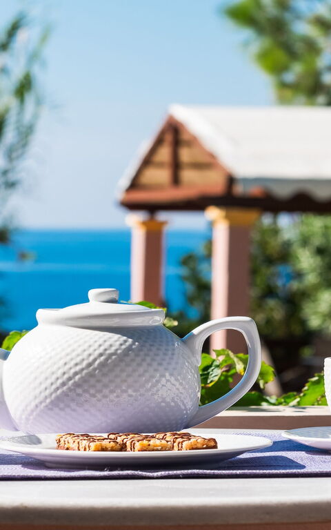 Beachfront Villa Rania: Utendørs