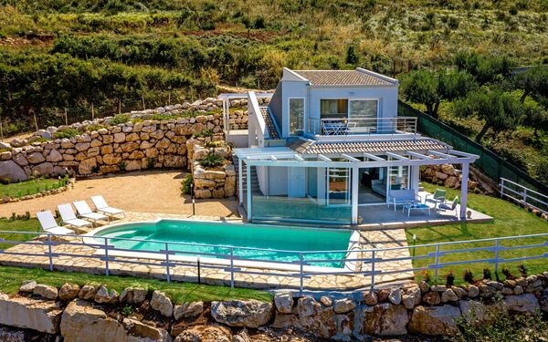 Villa Scire: basseng, Hage, Sommer, Utendørs, Visningar