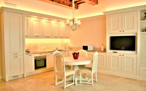 Feriebolig Sole Di Vino - 5: Kjøkken, Lunsjrom