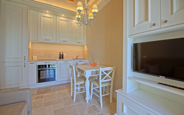 Feriebolig Sole Di Vino - 1: Kjøkken, Lunsjrom, Stue