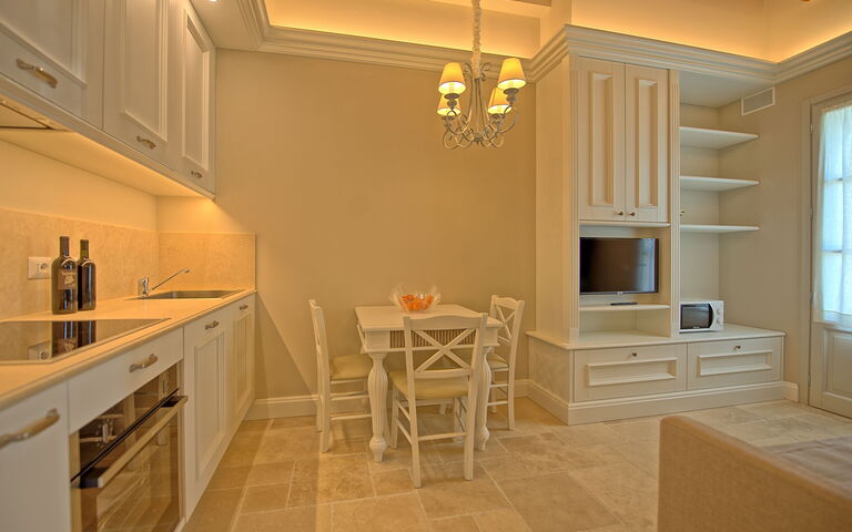 Feriebolig Sole Di Vino - 1: Kjøkken, Lunsjrom, Stue