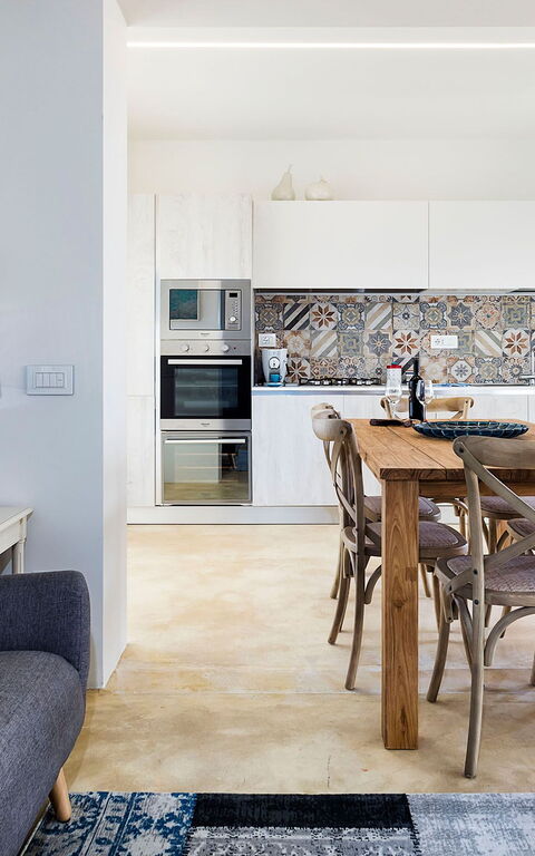 Villa San Lorenzo Lavanda: Kjøkken, Lunsjrom, Stue