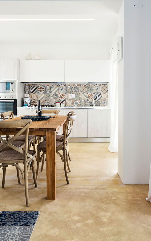 Villa San Lorenzo Lavanda: Kjøkken, Lunsjrom