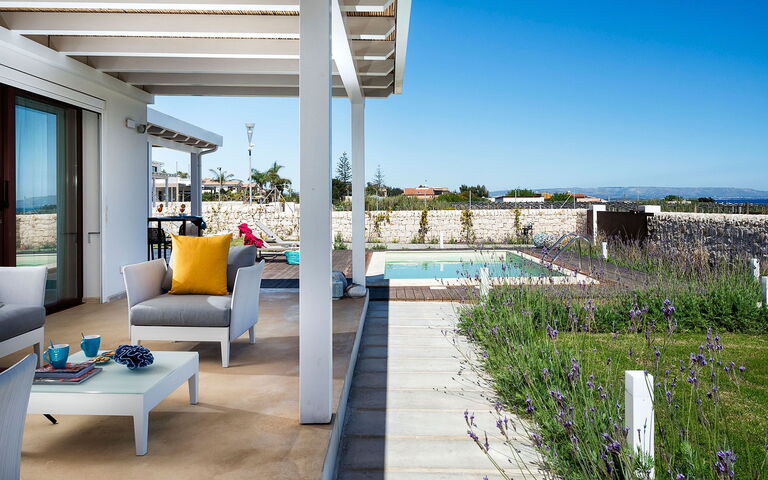 Villa San Lorenzo Lavanda: basseng, Utendørs