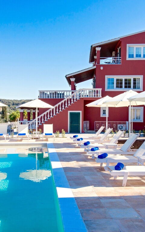 Villa Corfu Panorama: basseng