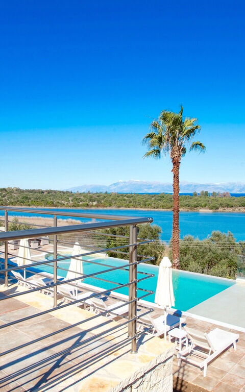 Villa Corfu Panorama: basseng, Utendørs