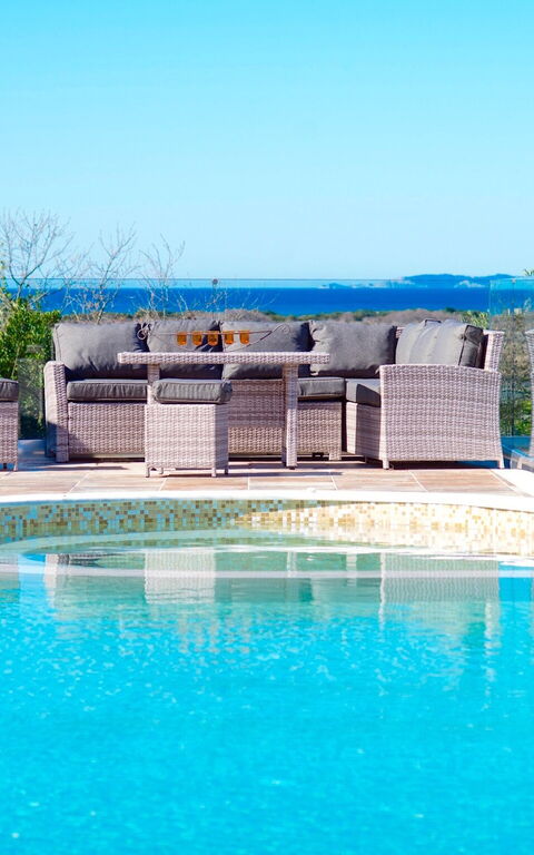 Villa Corfu Panorama: basseng