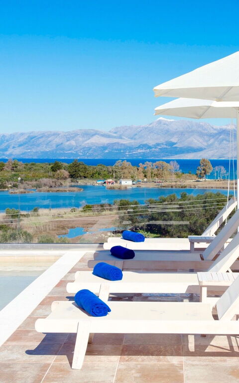 Villa Corfu Panorama: basseng