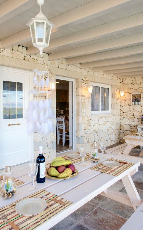 Villa Corfu Panorama: Balkong / terrasse / uteplass