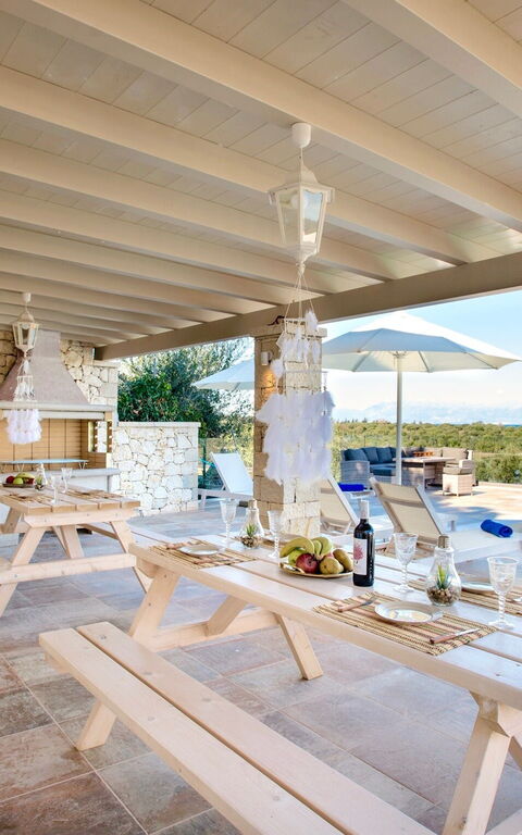 Villa Corfu Panorama: Balkong / terrasse / uteplass